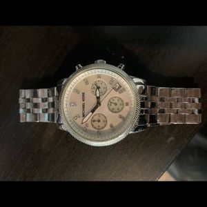 Michael kors watch- used- needs new battery
